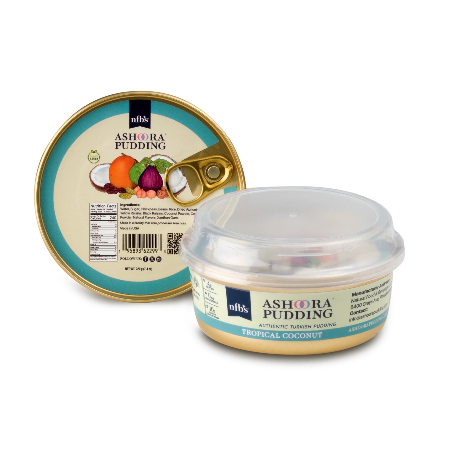 Ashoora Pudding – Tropical Coconut