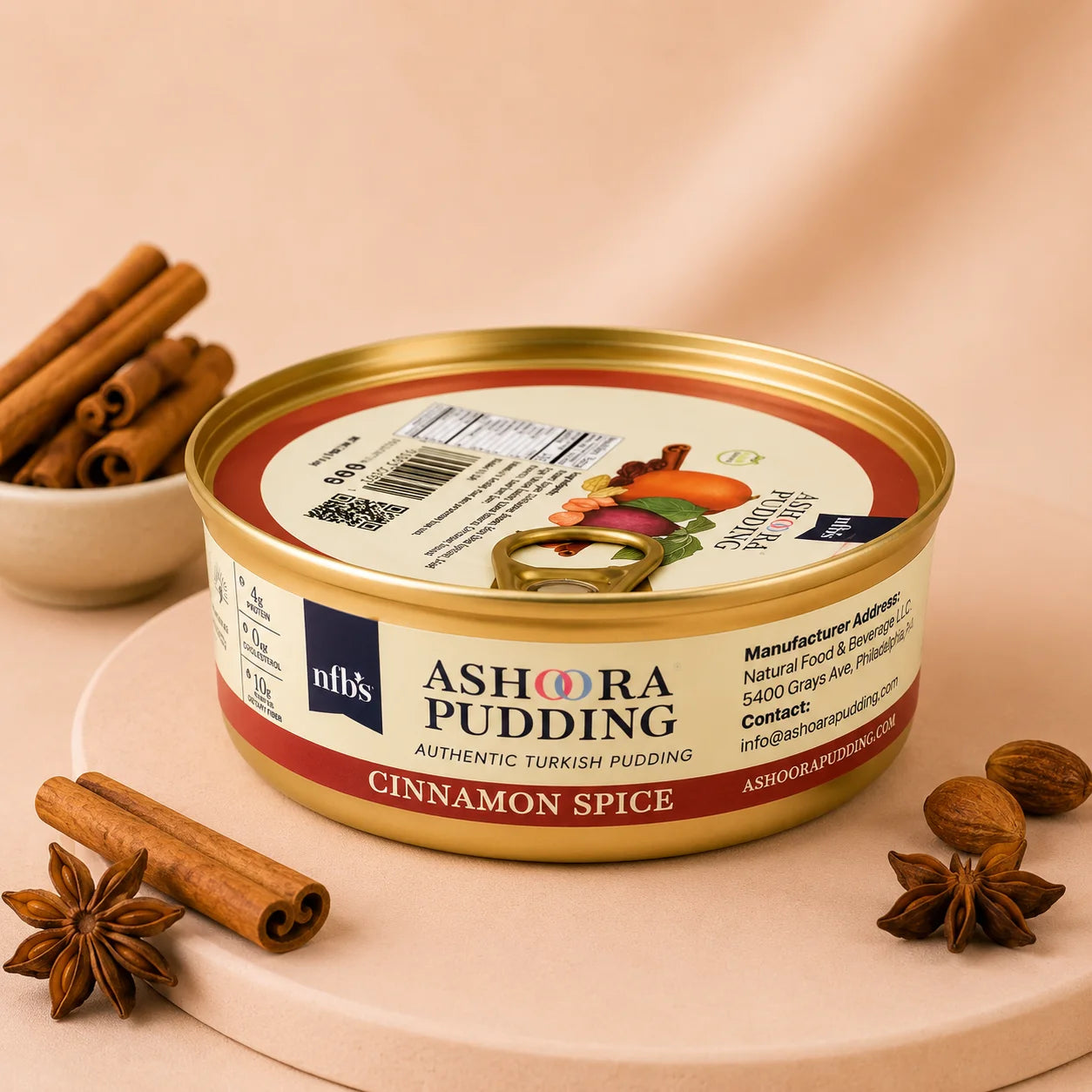 Ashoora Pudding – Cinnamon Spice